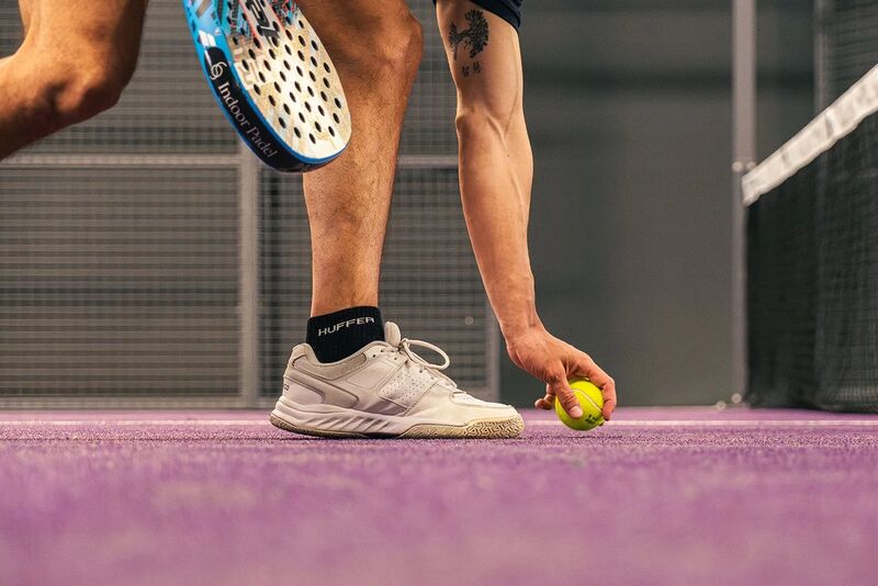Various overhead shot options in padel